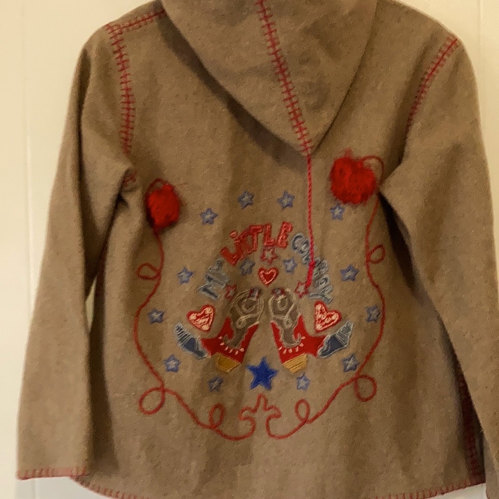 Oilily “ My Little Cowboy” jacket size 12-14 child